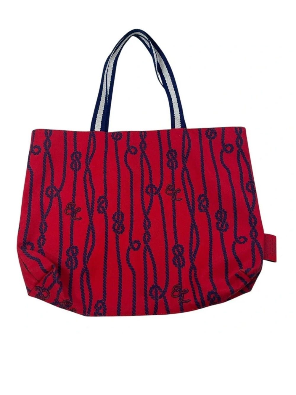 Estée Lauder Tote Bag Nautical Rope Knot Double Handle